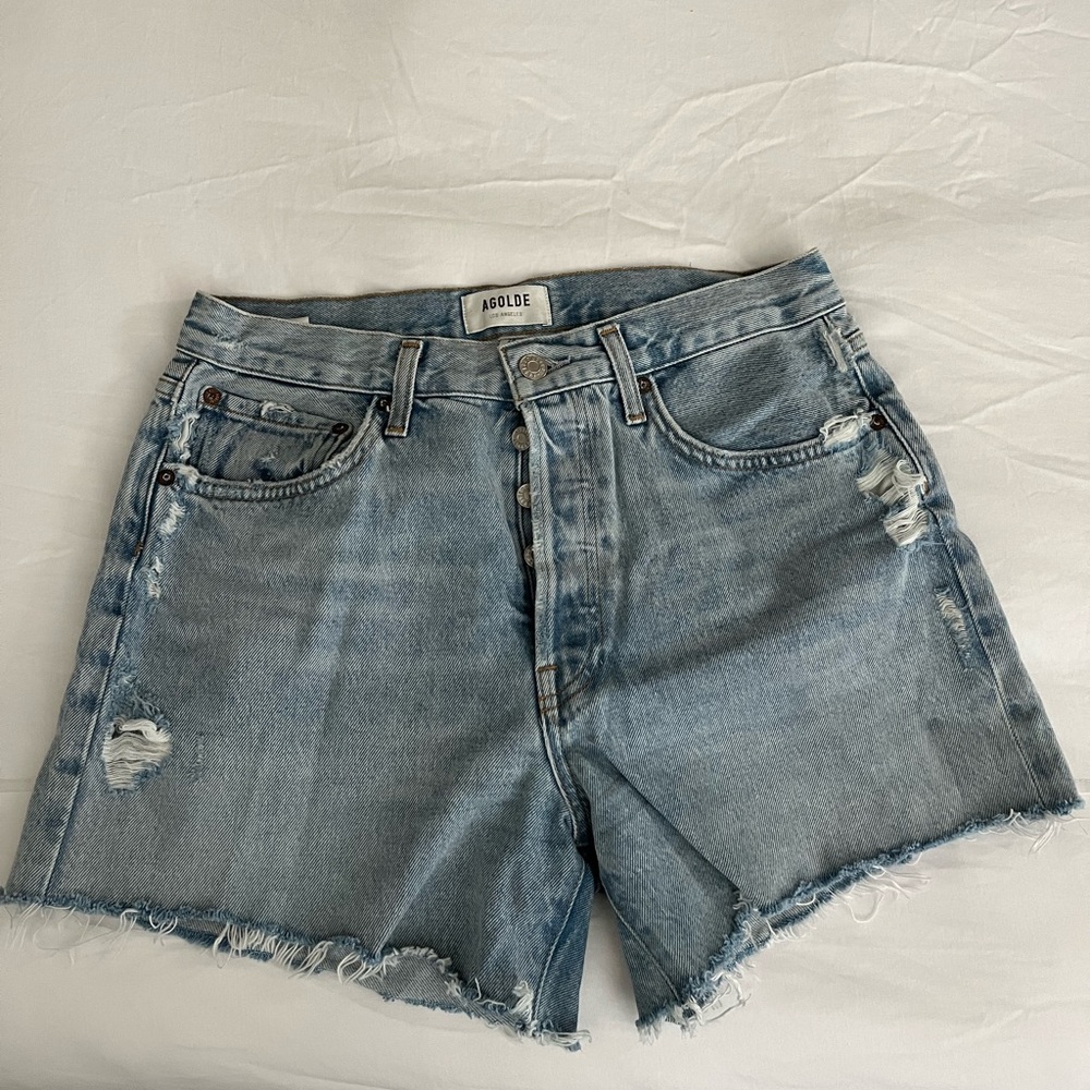Agolde Parker Long Shorts